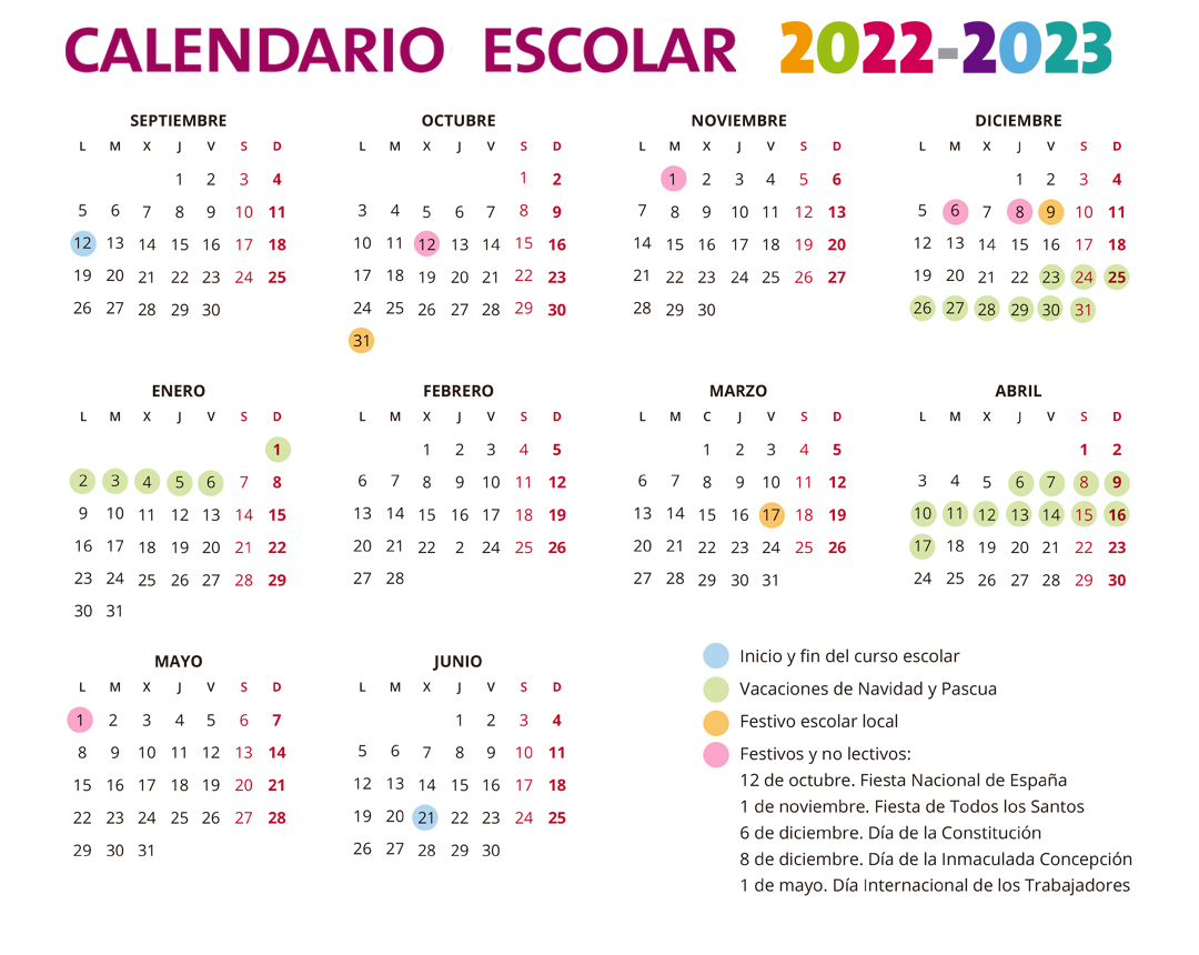 Calendario Escolar 2023 2024 Valencia Image See You Tomorrow IMAGESEE