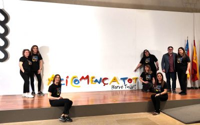 Museros lleva al Centre del Carme (CCCC) una experiencia artística para niños de 0 a 3 años