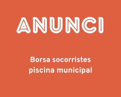 anunci borsa socorrista binf