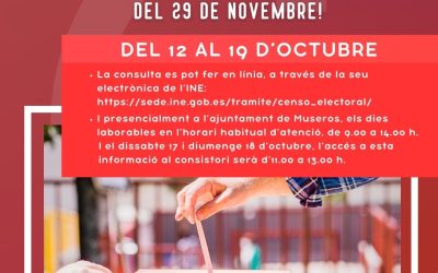 Consulta del cens electoral | Eleccions generals
